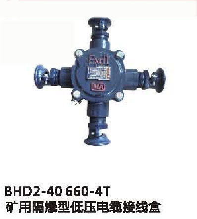 BHD2-40/660（380）-4T礦用隔爆型低壓電纜接線盒