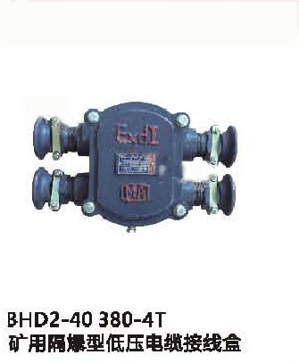 BHD2-40/660（380）-4T礦用隔爆型低壓電纜接線盒