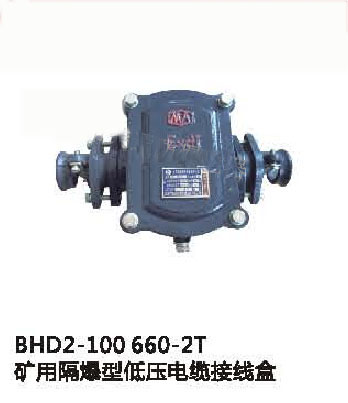 BHD2-40/660（380）-4T礦用隔爆型低壓電纜接線盒