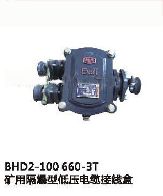 BHD2-100/660-3T礦用隔爆型低壓電纜接線盒